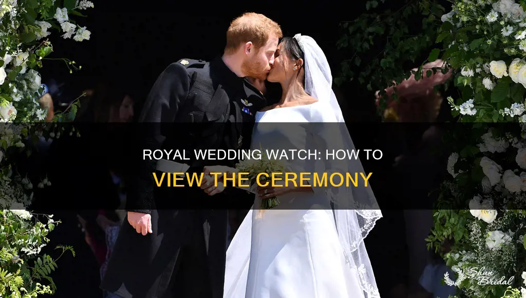 can I watch the royal wedding on may 25th