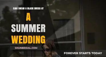 Black Dresses: Summer Wedding-Appropriate or Not?