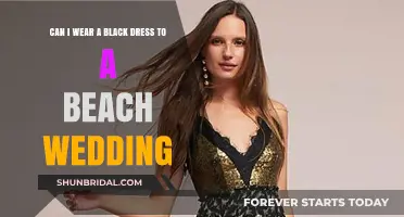 Black Dress at a Beach Wedding: Yay or Nay?