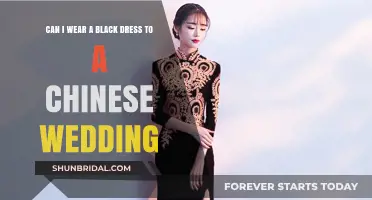 Black Dress at a Chinese Wedding: Appropriate or Not?