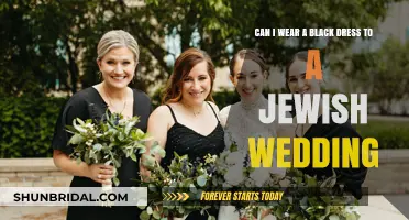 Black Dresses at Jewish Weddings: Appropriate or Not?