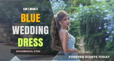 Blue Wedding Dresses: Unconventional but Beautiful