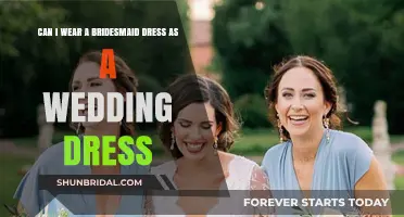 Bridesmaid Dresses: Can They Double as Wedding Gowns?