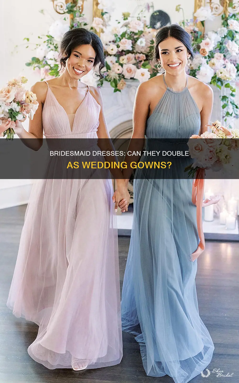 can I wear a bridesmaid dress as a wedding dress