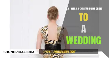 Cheetah Print Dress: Wedding Wear or Not?