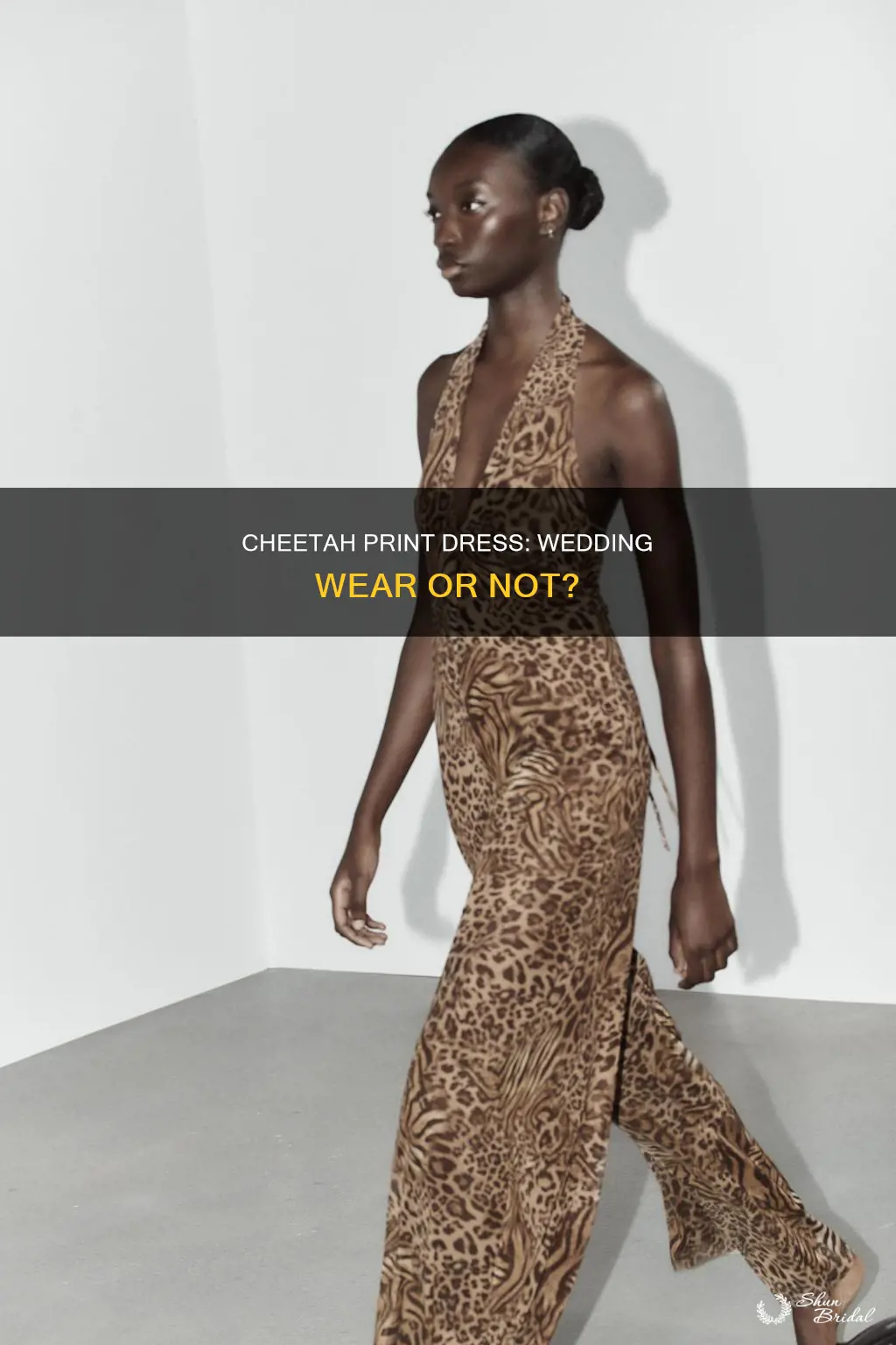 can I wear a cheetah print dress to a wedding