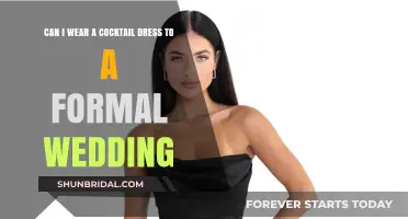 Cocktail Dresses: Wedding Formal or Not?
