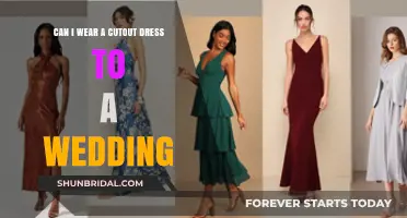 Cutout Dresses: Wedding-Appropriate or Not?
