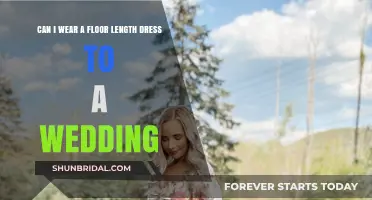 Floor-Length Dresses: Wedding Wear or Not?