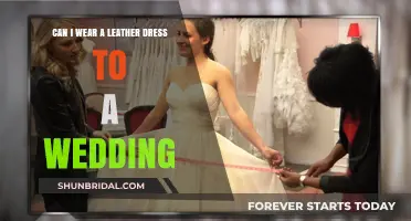 Leather Dresses: Wedding-Appropriate or Not?