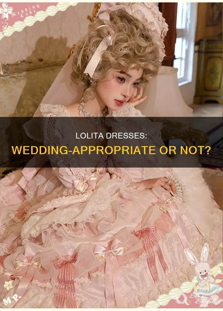 can I wear a lolita dress to a wedding
