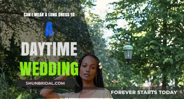 Daytime Wedding Attire: Long Dresses Appropriate?