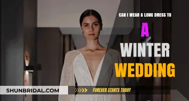 Winter Wedding Guest: Long Dresses, Can I Wear One?