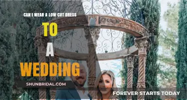 How to Dress for a Wedding: Low-Cut Dresses