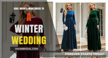 Maxi Dresses: Winter Wedding-Appropriate or Not?