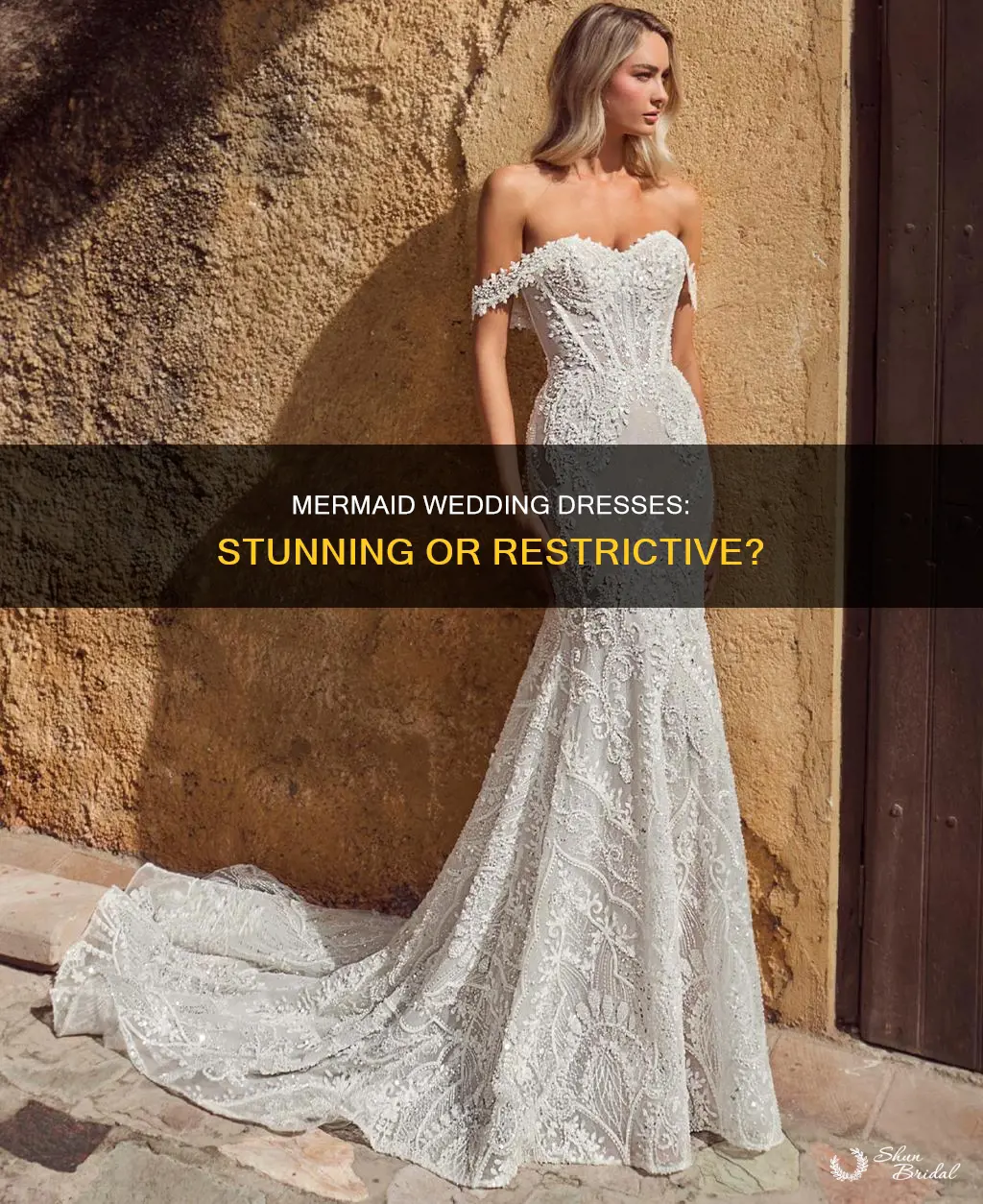 can I wear a mermaid wedding dress