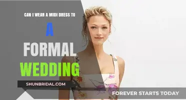 Guide to Wearing Midi Dresses at Formal Weddings