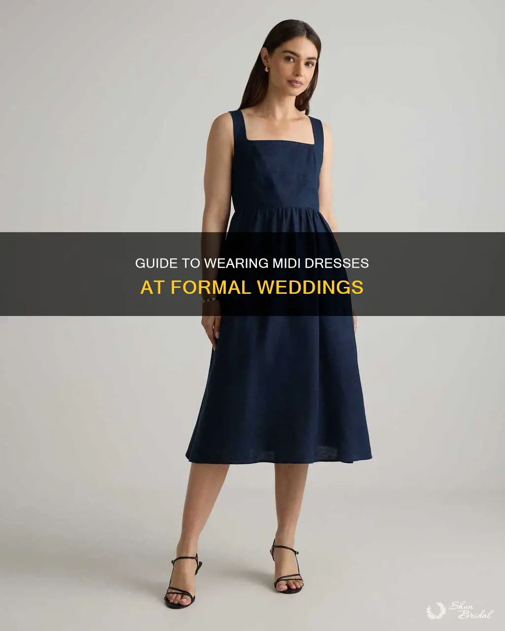 can I wear a midi dress to a formal wedding
