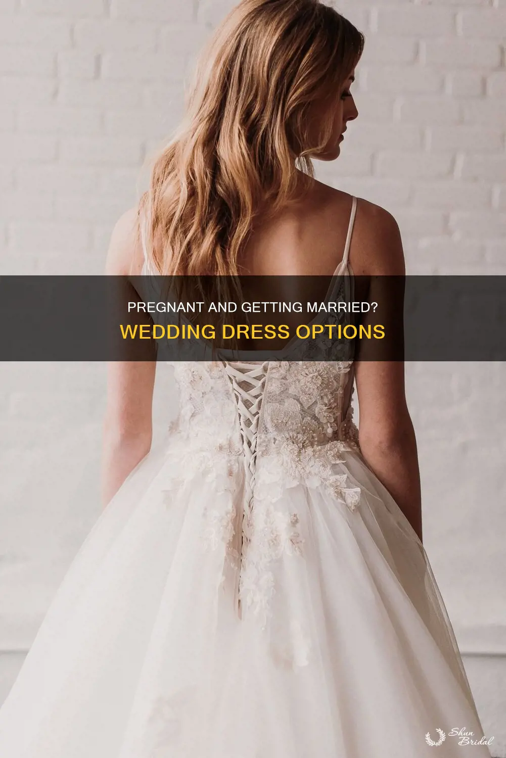 can I wear a normal wedding dress when pregnant