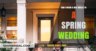 Spring Wedding Guest: Wear a Red Dress?