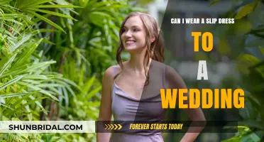 Slip Dresses: Wedding-Appropriate or Not?