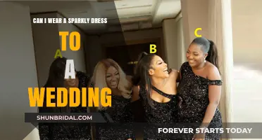 Sparkly Dresses: Wedding-Appropriate or Not?