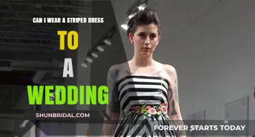 Striped Dresses: Wedding-Appropriate or Not?