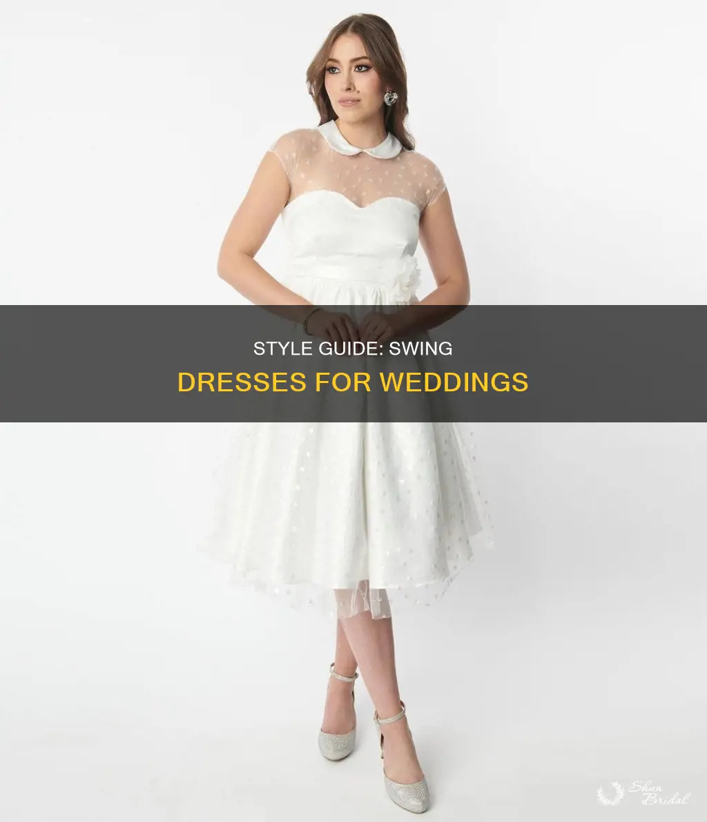 can I wear a swing dress to a wedding