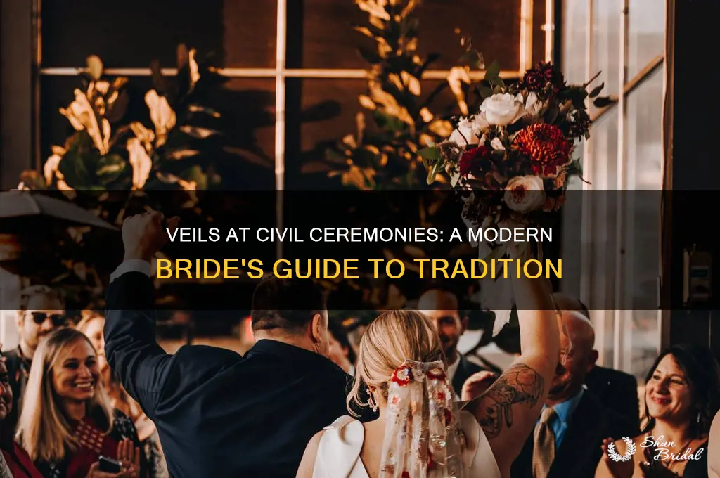 can i wear a veil for a civil ceremony
