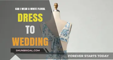 White Floral Dresses: Wedding-Appropriate or Not?