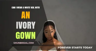 White Veil with Ivory Gown: A Perfect Match or Fashion Faux Pas?