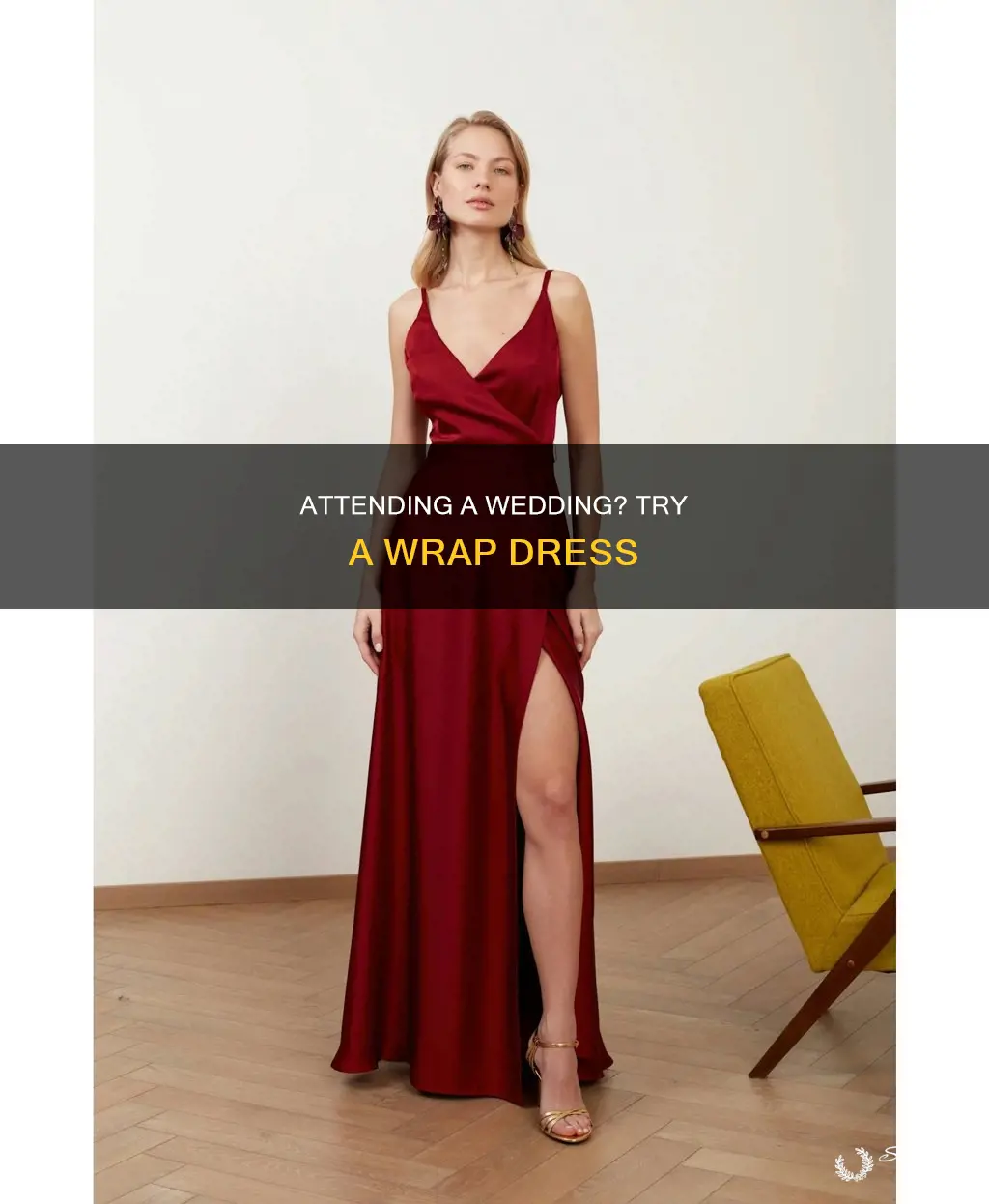 can I wear a wrap dress to a wedding