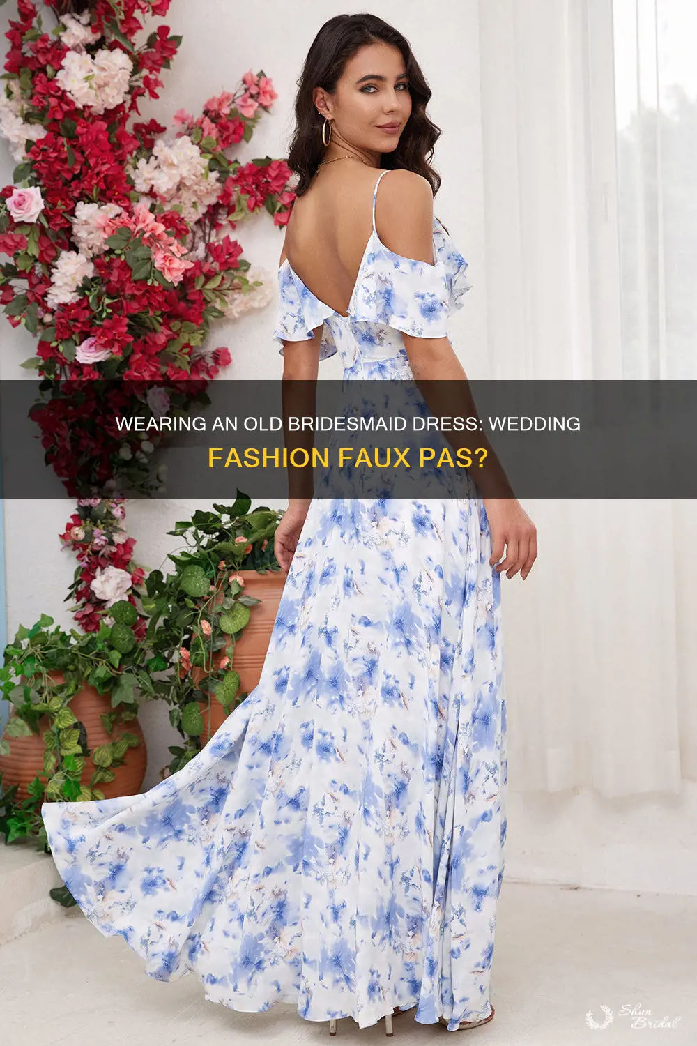 can I wear an old bridesmaid dress to a wedding