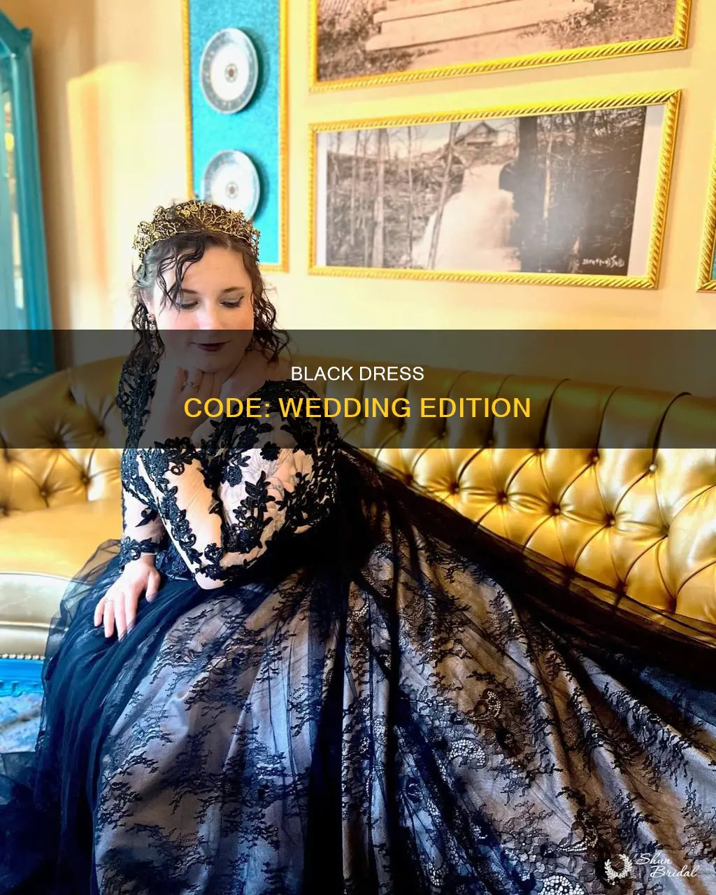 can I wear black dress to 4 00 pm wedding