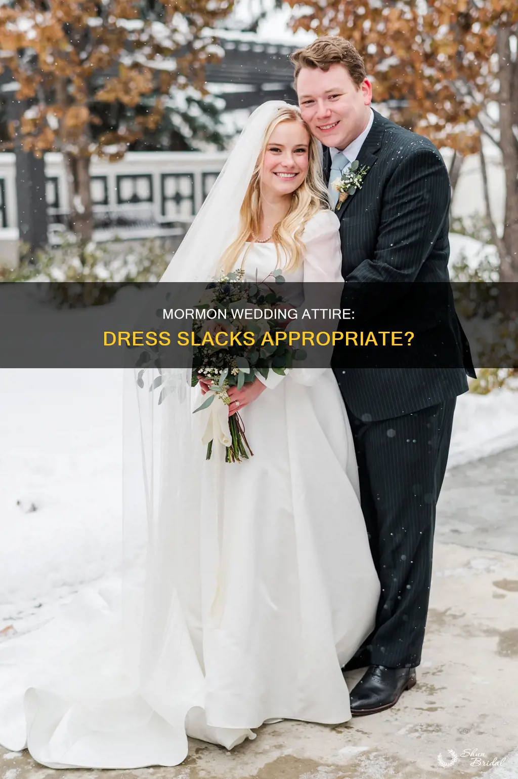 can I wear dress slacks to a mormon wedding