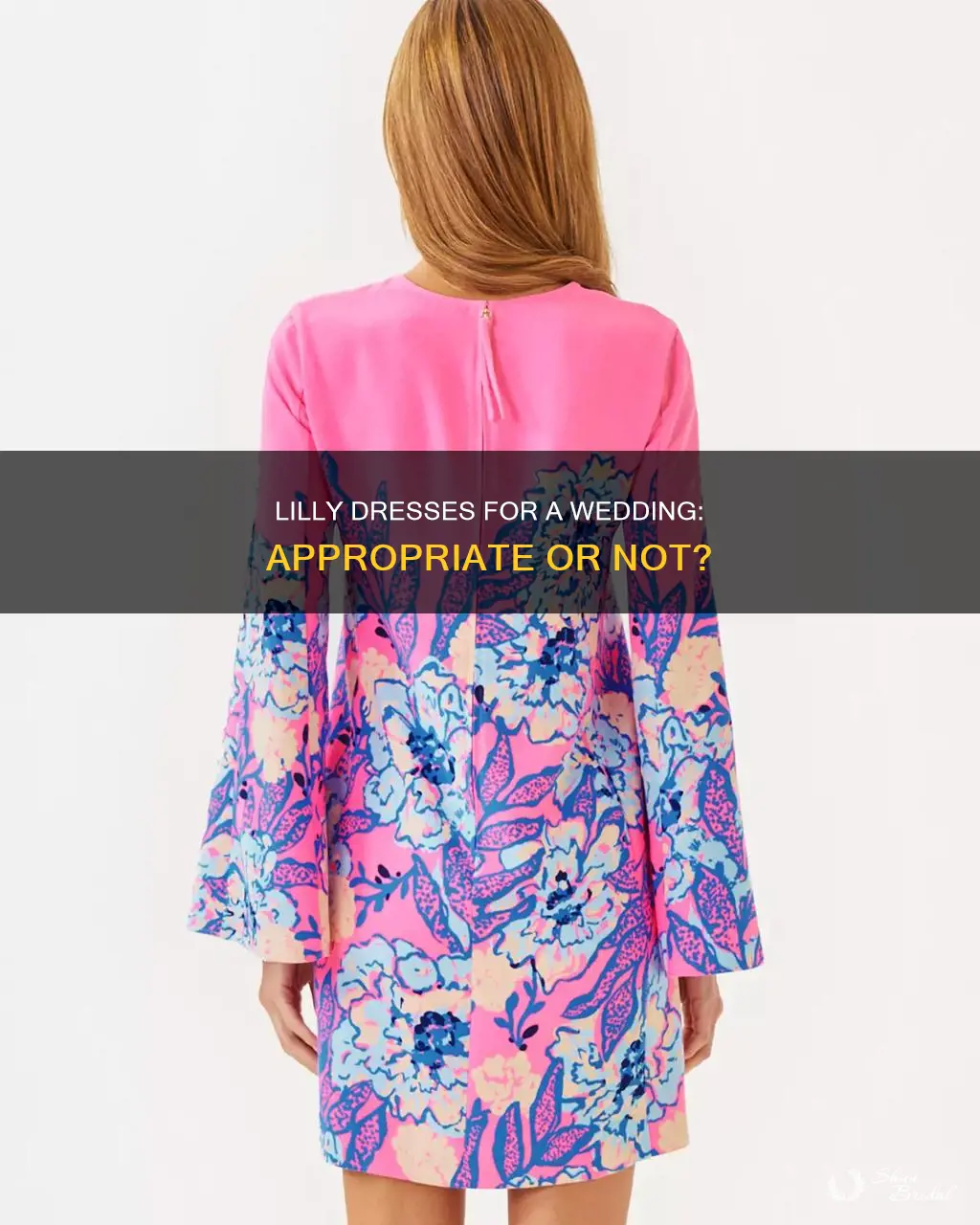 can I wear lilly dress to an 5 30 wedding