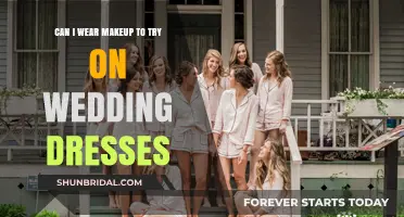 Makeup for Wedding Dress Try-On: To Wear or Not?