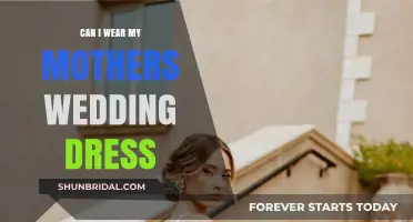 How to Honor Mom by Wearing Her Wedding Dress