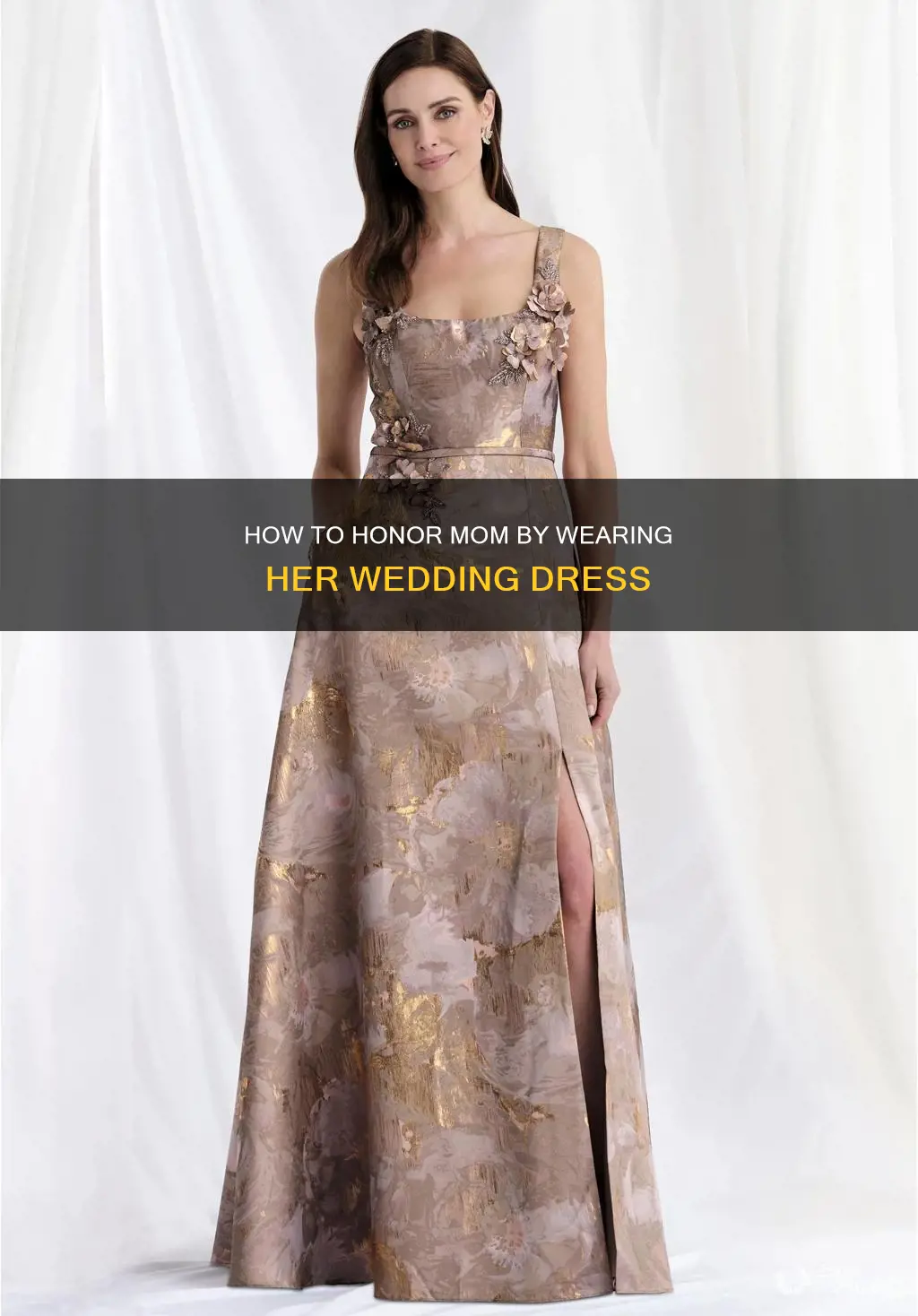 can I wear my mothers wedding dress