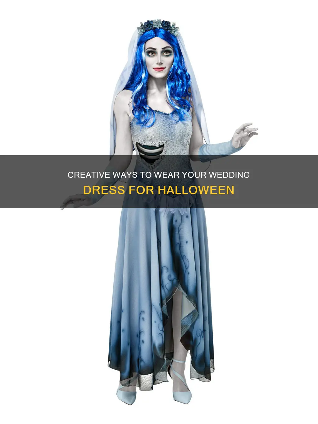 can I wear my wedding dress for halloween