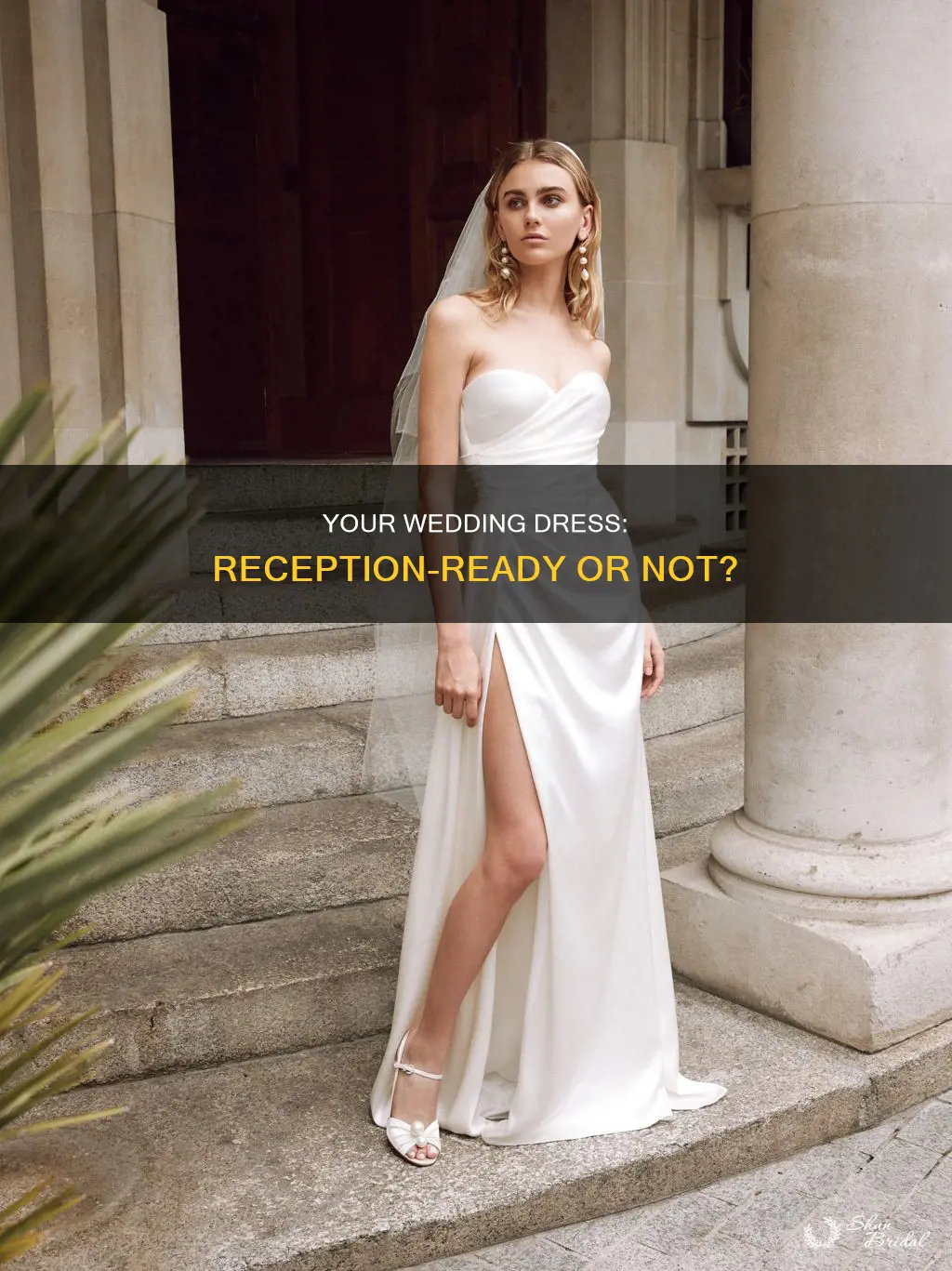 can I wear my wedding dress to the reception