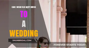 Old Navy Dress: Wedding-Appropriate or Not?