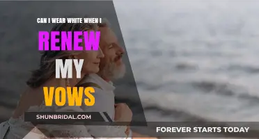 Renewing Vows in White: Breaking Tradition or Timeless Elegance?