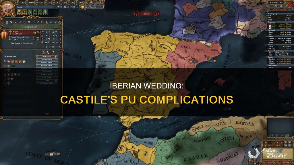 can iberian wedding happen when castile is in a pu