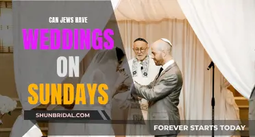 Jewish Wedding Days: Sundays Included or Forbidden?