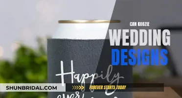 Koozie Wedding Designs: Creative Ways to Personalize Your Big Day