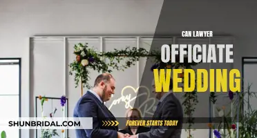 Lawyers Officiating Weddings: Legal or Not?