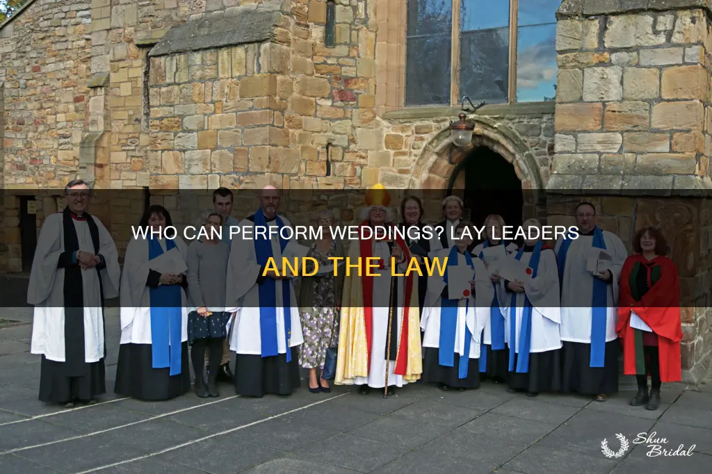 can lay leaders perform weddings