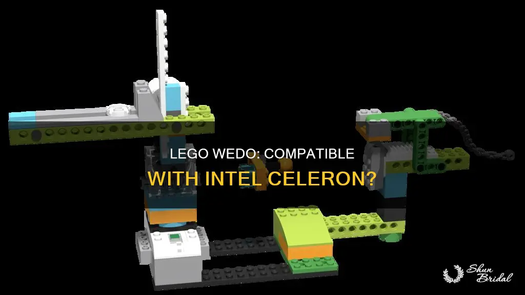 can lego wedo run on intel celeron