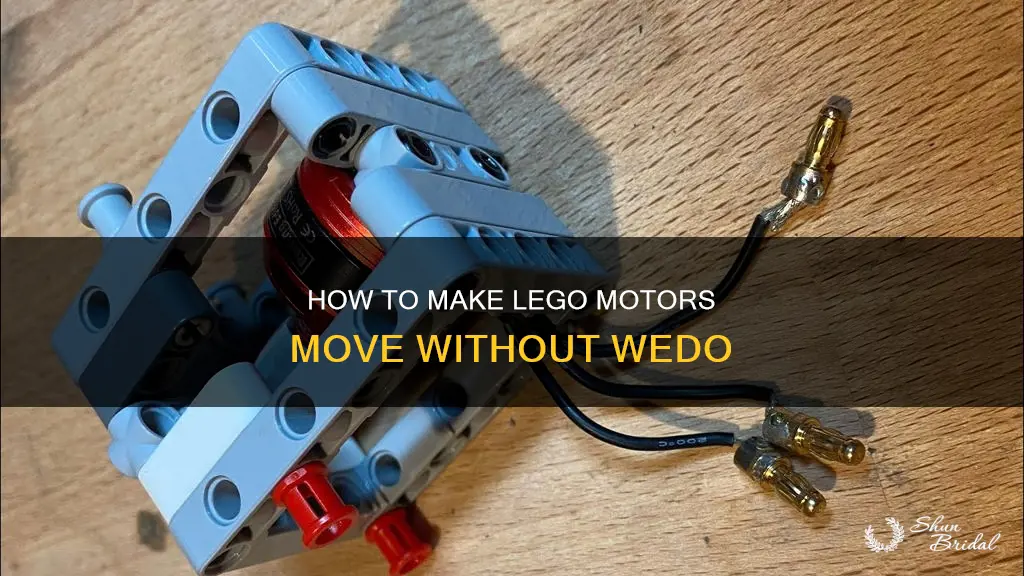 can legoo motor move without wedo